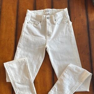 GA Good Legs white Skinny Jeans